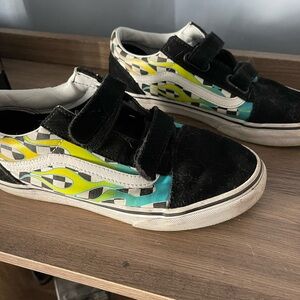 Vans OldSkool Flame Checker Shoes